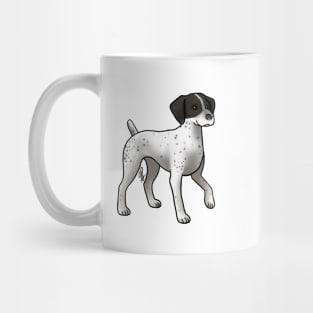 Dog - German Shorthaired Pointer - Black White Ticked Mug